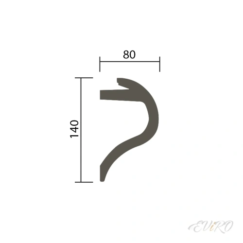 Карниз EViRO Модель 1.50.228